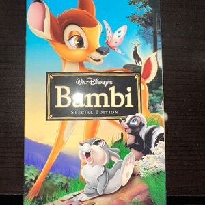Disney Bambi special edition vhs classic